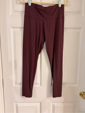 Kindred Bravely Leggings Maternity & Postpartum Pants Lounge Mahogany Large